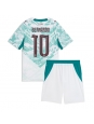 Otroške Nogometnih dresov Portugalska Bernardo Silva #10 Gostujoči SP 2026 Kratki rokavi (+ hlače)